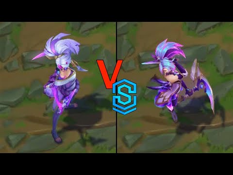 Spirit Blossom Akali VS Star Guardian Akali