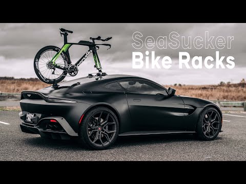 SeaSucker Bike Rack on a "Daily Driver" (Aston Martin)