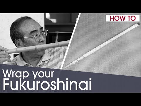 How to wrap your Fukuroshinai - Master Aki Kenji - W/Subtitles