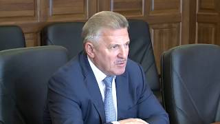 Губернатор провел рабочую встречу с президентом Российского союза промышленников и предпринимателей