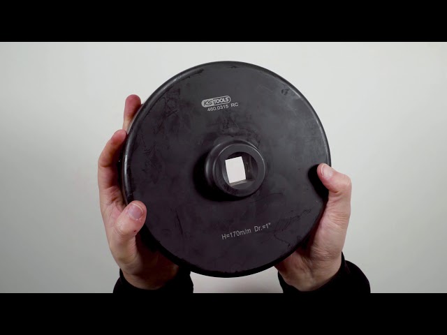 Video teaser for KS TOOLS 460.0315 1" Achsmuttern-Schlüssel 6-kant kurz 165mm (Unboxing)