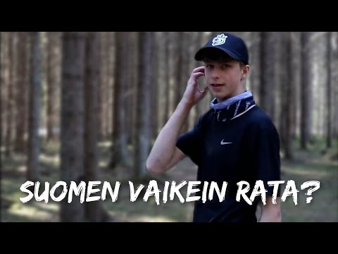 Kierros Lohjan uudella radalla! | Kantarelli Disc Golf Park