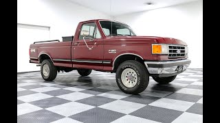 Video Thumbnail for 1991 Ford F150 4x4 Regular Cab