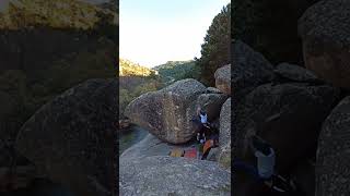 Video thumbnail de Robincolía, 7A+. La Pedriza