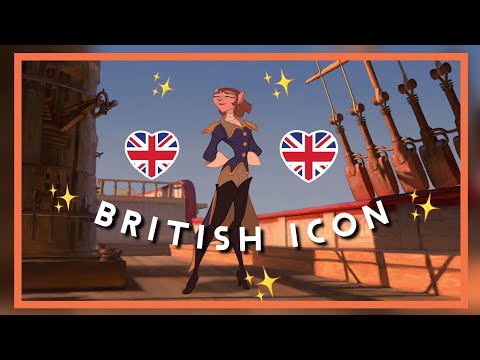 Captain Amelia being iconically british for over 6 and a half minutes straight 🇬🇧 (Treasure Planet)