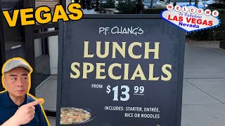 $13.99 PF Chang's Lunch Special. Town Square, Las Vegas