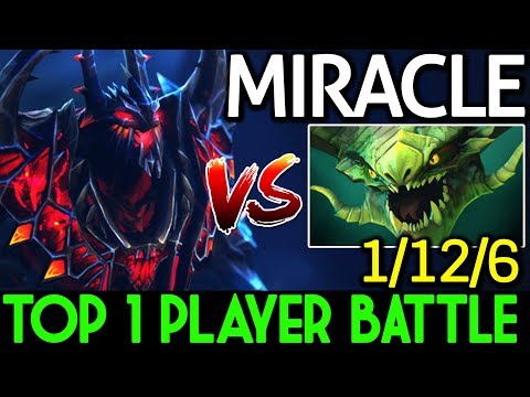 Miracle- Shadow Fiend VS NOONE Viper Dota 2 | Top 1 Mid Player Battle