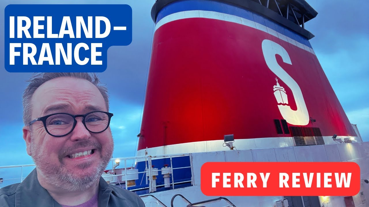 Stena Line Rosslare to Cherbourg ferry video