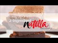 Sample Design - How To Make Nutella Brownies