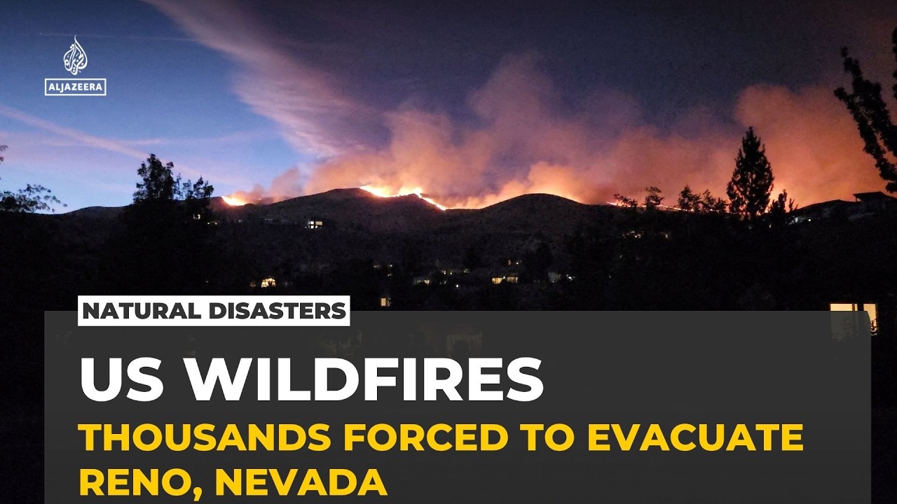 US wildfires: Hawk Fire forces mass evacuation in Reno, Nevada