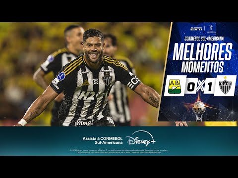 Gols e lances de Bucaramanga x Atlético Mineiro