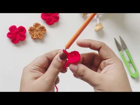 Crochet flower #petals #crochet #easy  