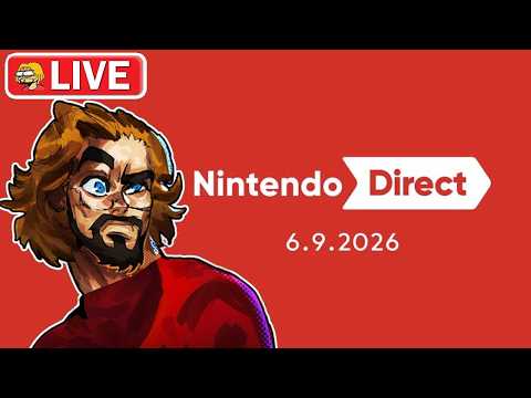 IT'S NOT OVER - NINTENDO DIRECT LIVE 🔴Full Stream🔴 (6-9)