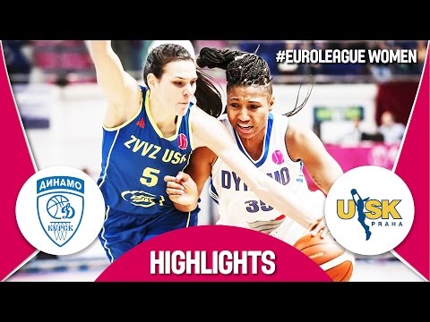 Dynamo Kursk (RUS) v ZVVZ USK Praha (CZE) - Semi-Finals - Highlights - EuroLeague Women 2016/17