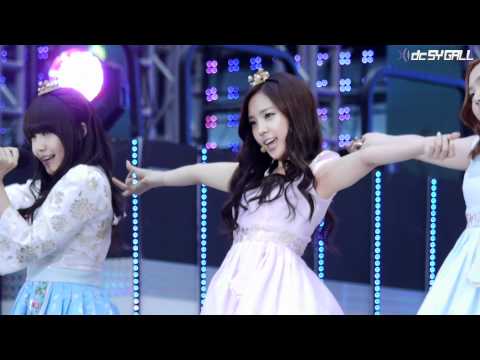 120608 전주 뮤직뱅크 - 에이핑크 (Apink) 손나은 HUSH