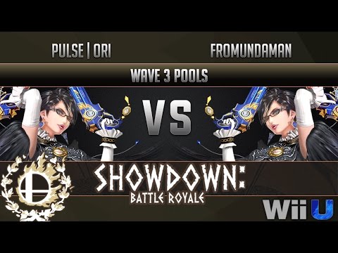 Showdown Battle Royale WAVE 3 POOLS - Pulse | Ori (Bayonetta) vs Fromundaman (Bayonetta)