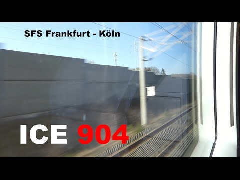 [300 km/h] Im ICE 3 von Frankfurt nach Köln | ICE 904 ungekürzt
