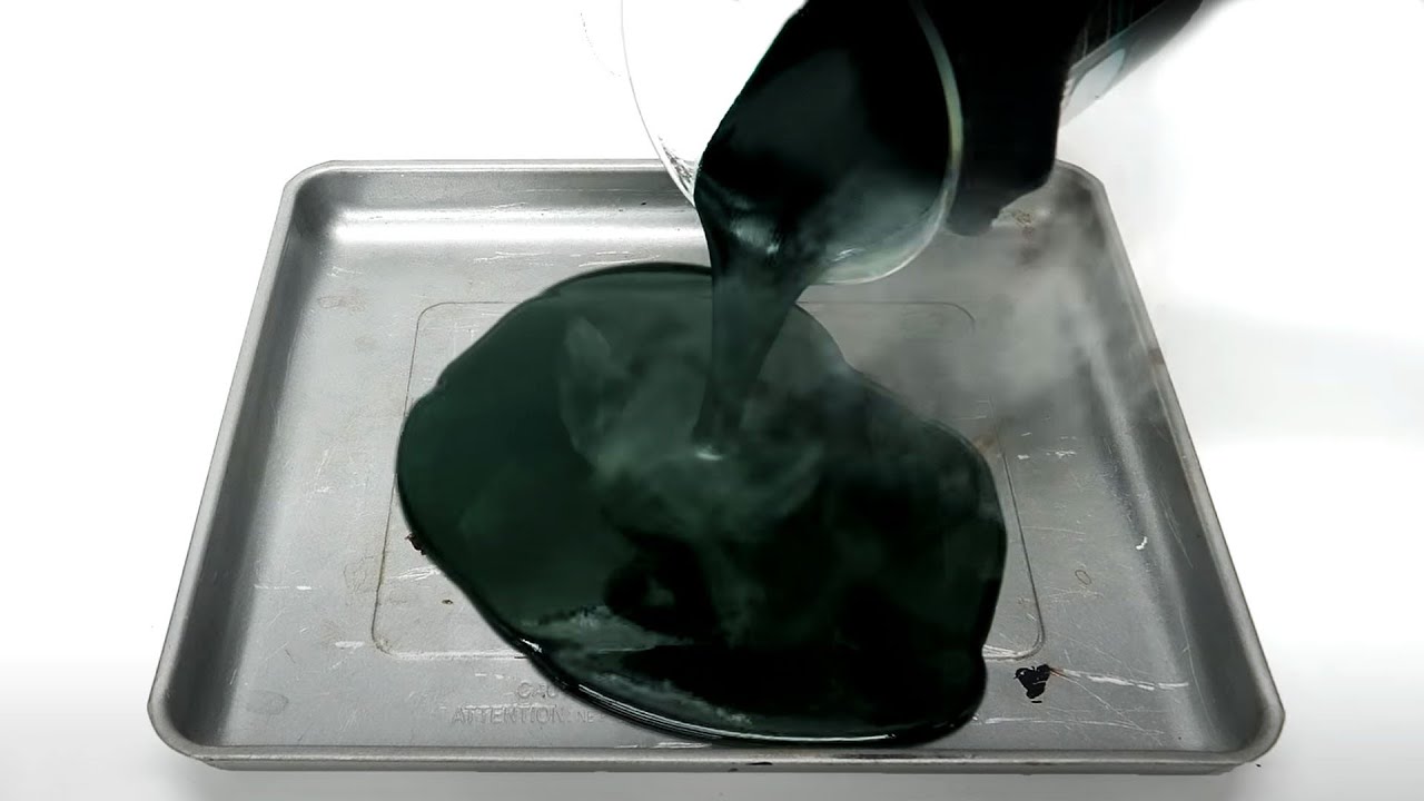 My manganese heptoxide cleanup was a mess