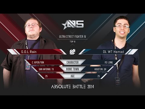 Absolute Battle 5 - USFIV - G.O.L Rain vs DL WT Hamad