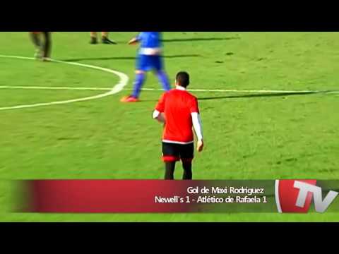 Gol de Maxi Rodríguez | Newell's 1 - Atlético de Rafaela 1 (amistoso)