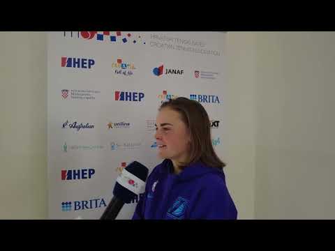 Sara BEJLEK (CZE) Interview - ITF Split [en]