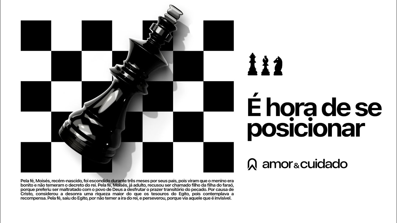 É hora de se posicionar! | Bp. @marcelotoschi