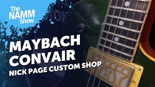 Video thumbnail for NAMM 2024: Maybach Convair Nick Page Custom Shop - Sound Demo by Guitar Bonedo
