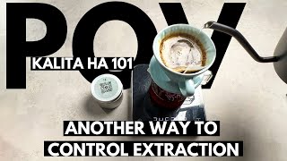 Day 12: Panamanian Coffee with Kalita HA 101 | Mastering Extraction Through Pouring Patterns