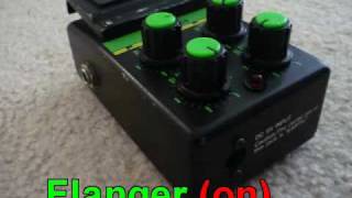 Video thumbnail for Washburn AF-4 Analogue Flanger from the 80s! by Brian Lynch