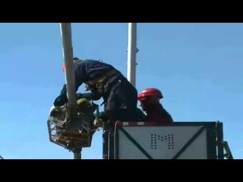 The road bridge "Fakel"  on the Shaytanka River, Salekhard.