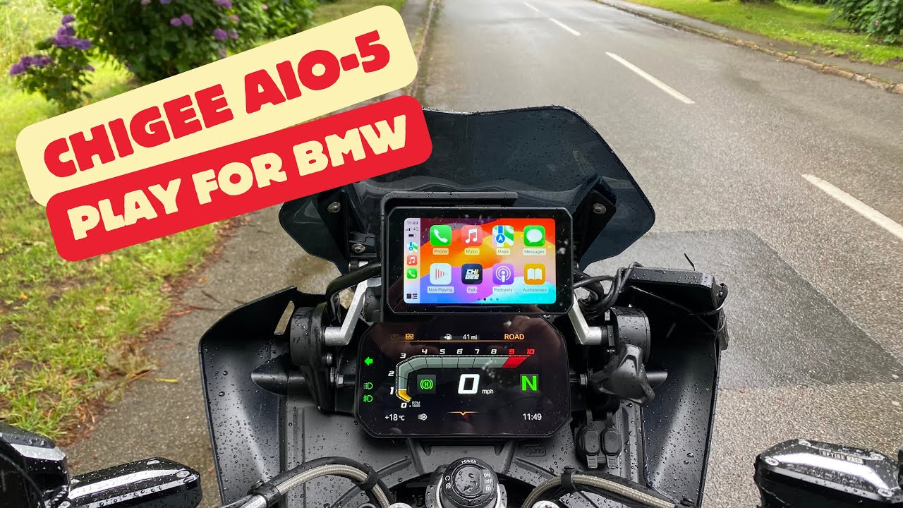 Review, Chigee AIO-5 PLAY for BMW | Fits into BMW's mounting cradle | No wires, no hassle, simple.