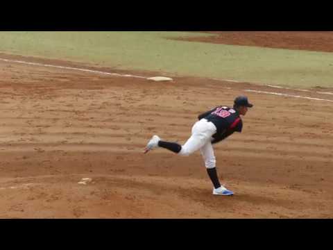 20180107 高中木棒聯賽 陽明高中@平鎮高中 徐若熙側面