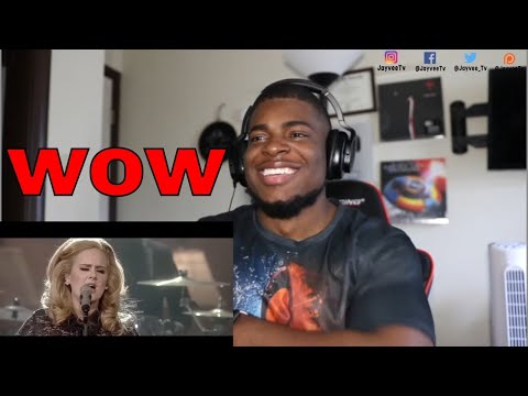 I'M BLOWN AWAY!| Adele - Set Fire To The Rain LIVE REACTION