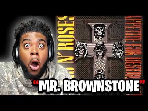 Black Man’s FIRST TIME Hearing Guns N’ Roses – Mr. Brownstone!!