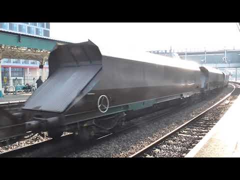 GBRF Class 66 no: 66711 @ Newport {4V52} 15/02/2019.