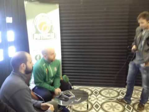 Roda de prensa del Amics del Basquet previa al partit Actel Força Lleida vs Amics del Basquet