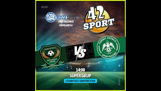 SARAYÖNÜ BELEDİYE SPOR  & TORMET ÜZÜMLÜ SPOR KULÜBÜ 42 SPORT TV CANLI YAYIN