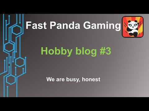 Fast Panda Hobby blog #3, We are busy honest. Infinity the game hobby and behind the scenes update