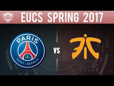 Paris Saint Germain vs Fnatic Academy - League Of Legends EU CS 2017 Spring Playoffs Game 1