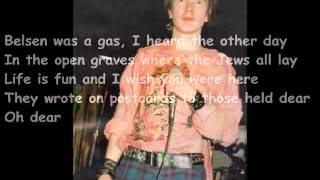 Sex Pistols -Belsen Was A Gas (Lyrics)