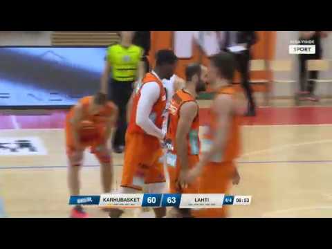 Karhubasket - Lahti Basketball 6.10.2019 Highlights