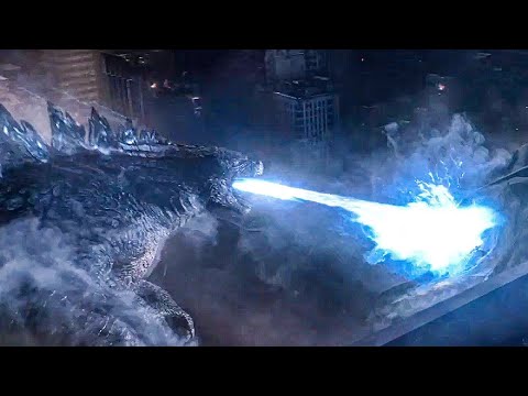 Godzilla vs MUTO Epic Showdown | Let Them Fight Scene | Godzilla 2014 Movie Clip HD
