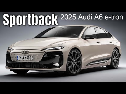 2025年アウディA6スポーツバックe-tron パフォーマンス公開 - 未来のEVセダンが登場