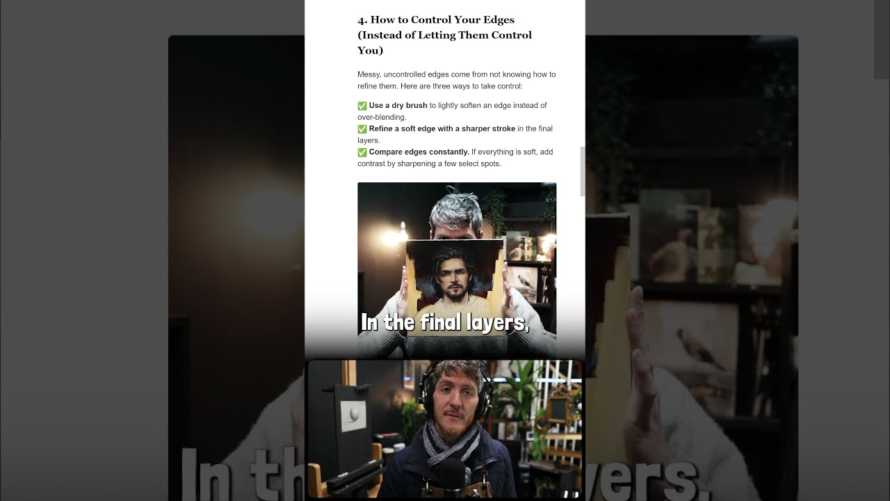 The Painting Secret to Making a Focal Point Pop  #artinstruction #oilpainting #painting #art