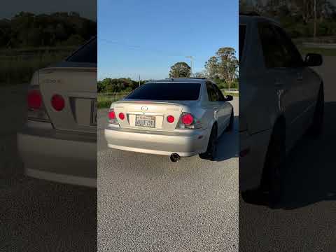 🔥New Gready exhaust for the is300🔥#lexus #2jz #viral #car