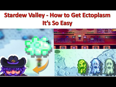 Deliver an Ectoplasm to Wizard in Stardew Valley - Dışkansıvı Görevi