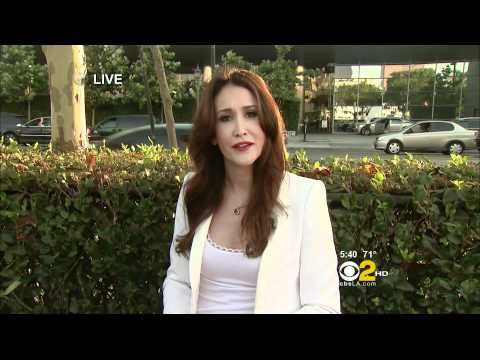 Suzanne Marques 2011/09/21 5PM CBS2 HD; White outfit