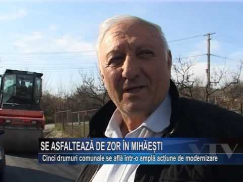 Se asfalteaza de zor in Mihaesti