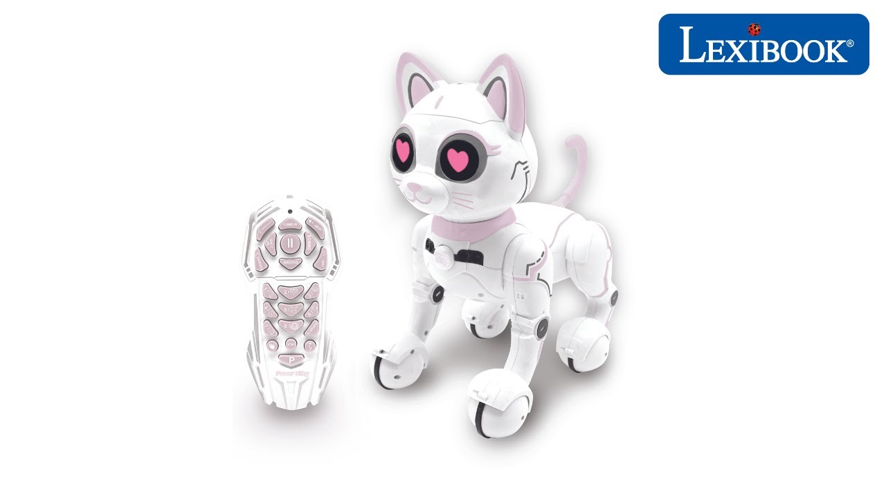 Lexibook Robotkatze Power Kitty Weiss Pink