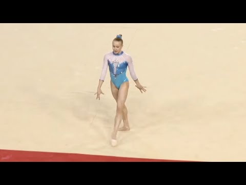 Viktoria Listunova - Michael Jackson Floor routine in Italy 🇮🇹 - Serie A1 - February 8th 2025